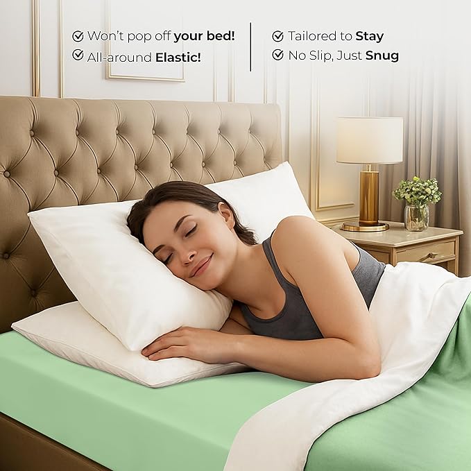 Utopia Bedding Queen Fitted Sheet - Image 7