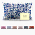 Mulberry Silk Pillowcase for Hair and Skin Standard Size Leopard Print Pillow by Suatien