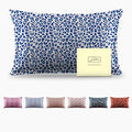 Mulberry Silk Pillowcase for Hair and Skin Queen Size Leopard Print Silk Pillow by Suatien