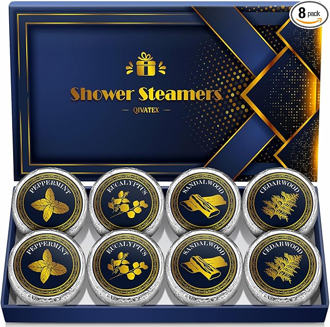 Qivatex Shower Steamers Aromatherapy, Gifts by Qivatex