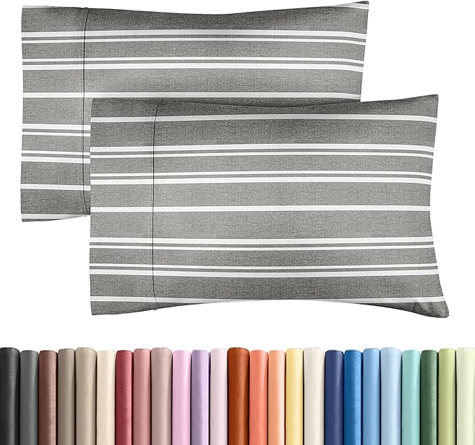 King Pillow Cases Set of 2 by CGKUnlimited