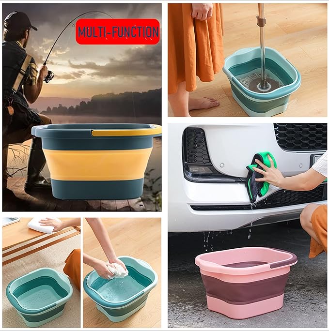 Collapsible Foot Tub Feet Soaking Spa Bath - Image 9