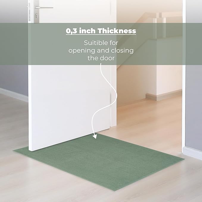 Cotton Paradise Bath Rug for Bathroom, 20x34 inch 100% Cotton Non Slip Bath Mat - Image 4