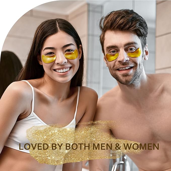 Taimand Under Eye Patches, 24K Gold Under Eye Mask - Image 6