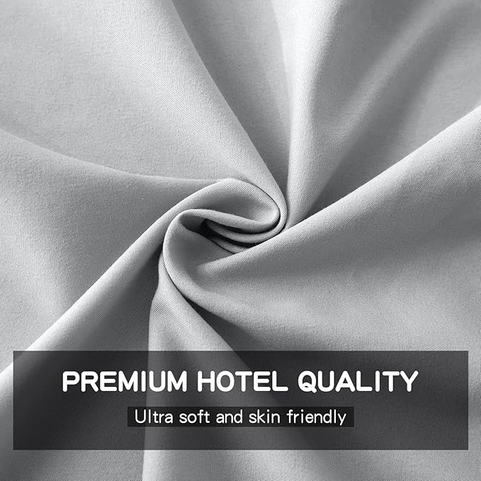 FreshCulture Twin Flat Sheets Only 2 Pack - Image 3