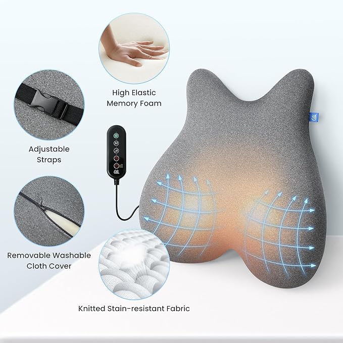 CILI Heated Lumbar Support Pillow - Image 5