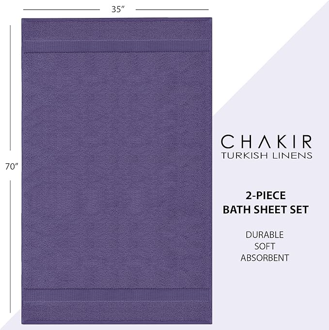 Chakir Turkish Linens, 100% Cotton Premium Quality Turkish Bath Sheets - Image 6