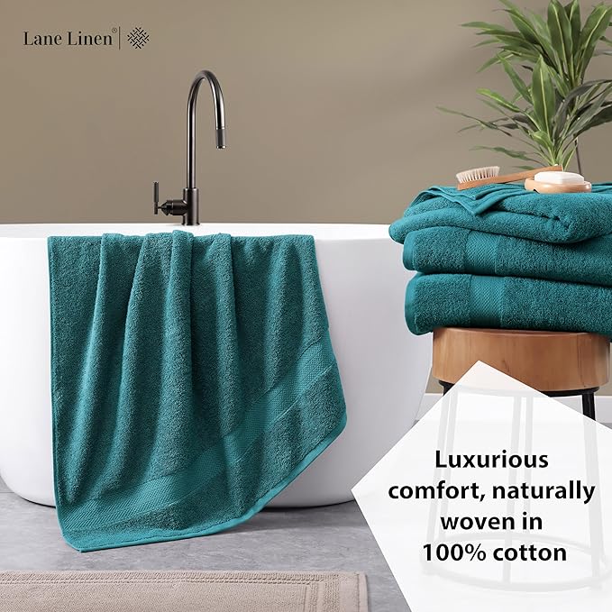 LANE LINEN 100% Luxury Cotton Bath Sheets - Image 4