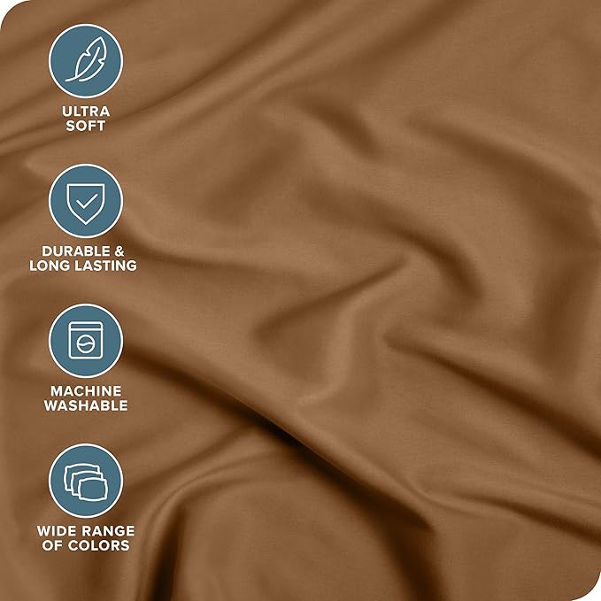 Bare Home Fitted Bottom Sheet Queen Size - Image 2