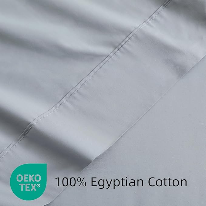 Flat Sheet Only King Size, 400 TC 100% Egyptian Cotton Flat Sheet - Image 5