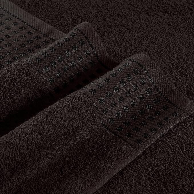 GLAMBURG 100% Cotton Ultra Soft 6 Pack Towel Set, Contains 2 Bath Towels 28x55 - Image 2