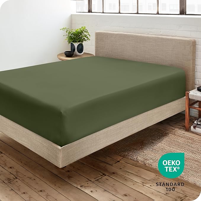 Bare Home Fitted Bottom Sheet Twin XL Size - Image 4