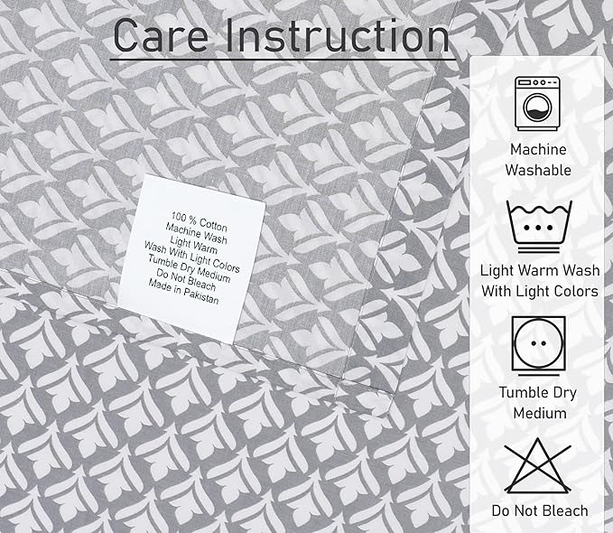 RUVANTI 100% Cotton Sheets – Queen Size Percale Bedding, Cooling & Breathable - Image 8