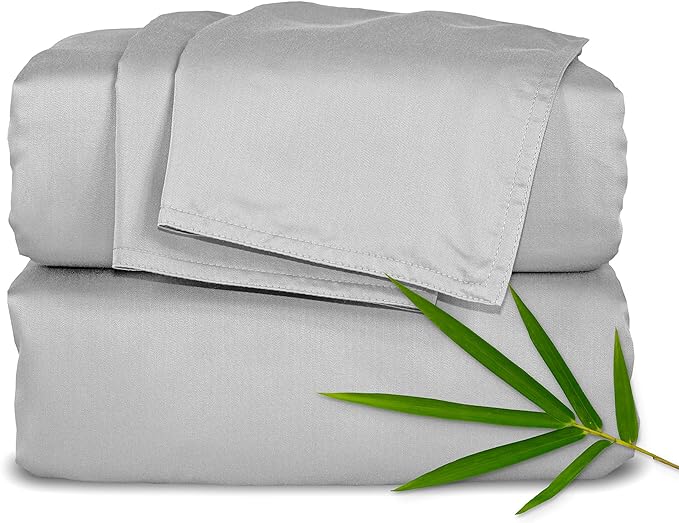 Pure Bamboo Queen Sheets, Genuine 100% Organic Viscose Derived from Bamboo Bed by PureBamboo