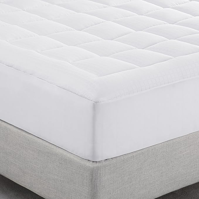 Serta ComfortSure Full Mattress Cover, Fitted Pillow Top Mattress Pad, Super - Image 5