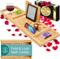 SereneLife Premium Foldable Bathtub Tray by SereneLife