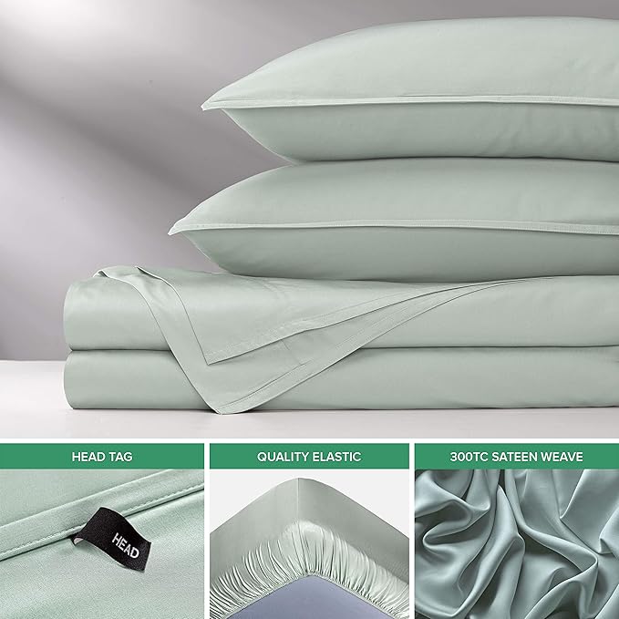 Pure Bamboo California King Sheets, Genuine 100% Organic Viscose Derived from - Image 5