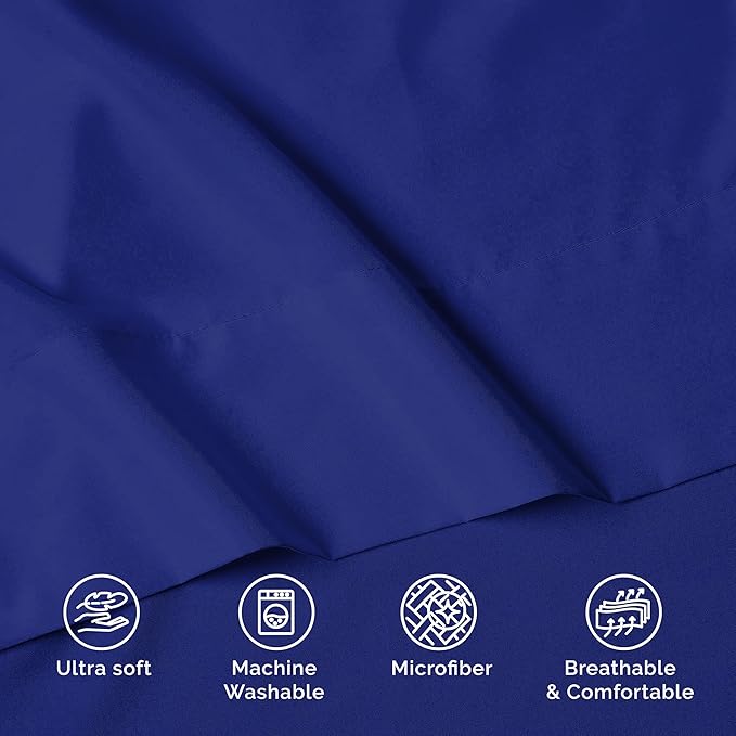Luxury Flat Sheet on Amazon Elegant Comfort Wrinkle-Free 1500 Premier Hotel - Image 8