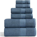 Springtree Home 100% Cotton Bath Towel Set | 6 Piece Set | Absorbent & by SpringtreeHome