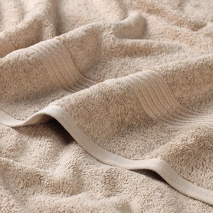Superior Egyptian Cotton 9-Piece Towel Set, Guest Bath Decor Essentials - Image 3