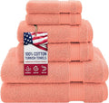 American Veteran Towel, 100% Cotton Turkish 6 Piece Towel Set, Luxury Towels by AmericanVeteranTowel