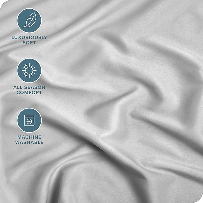 Bare Home Fitted Bottom Sheet Full XL Size - Image 2