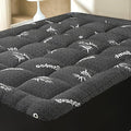 King Size Mattress Topper Viscose Derived from Bamboo, Soft Thick Pillow Top by SurChic