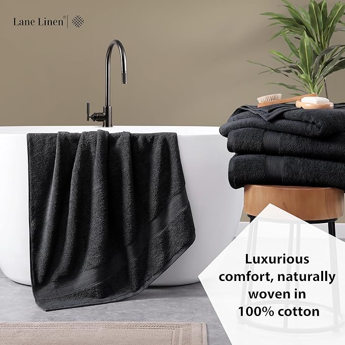 LANE LINEN Bath Towels 4 Pack - Image 4