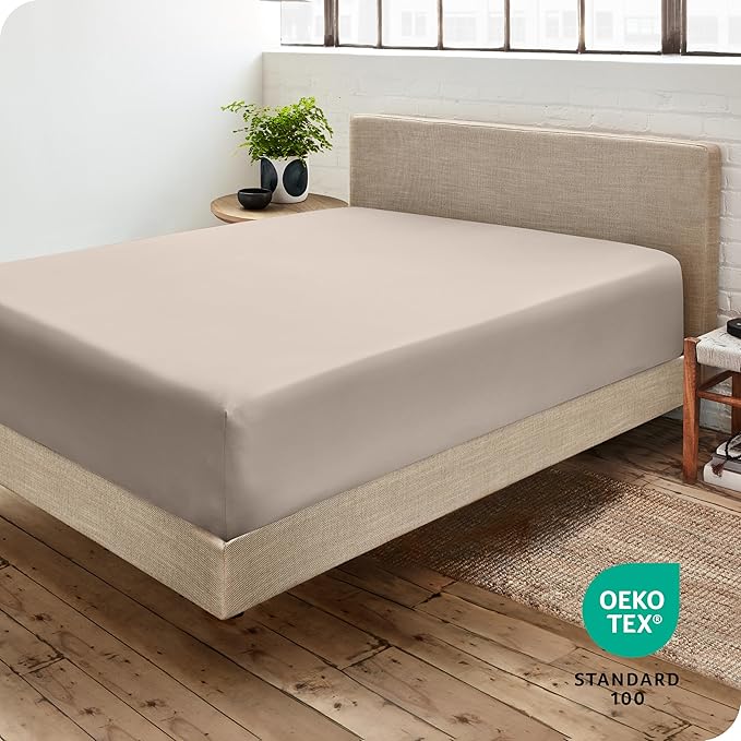 Bare Home Fitted Bottom Sheet Full Size - Image 4