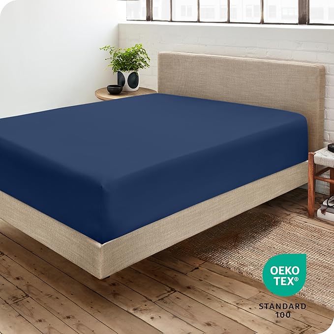 Bare Home Fitted Bottom Sheet Twin - Image 4