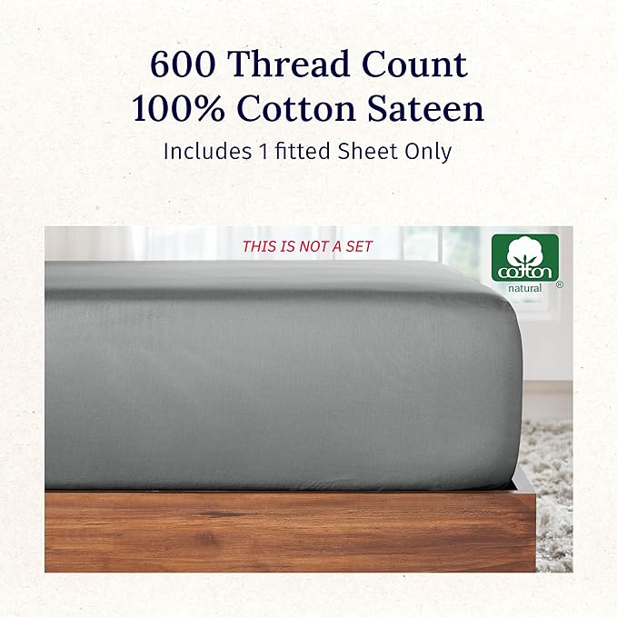 California Design Den Full Size Fitted Sheet Only - Image 4