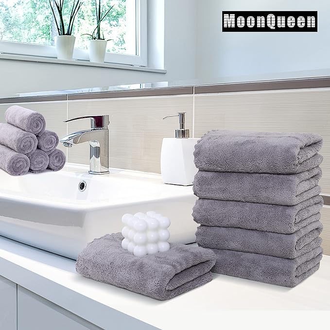 MOONQUEEN 18 Pack Premium Hand Towels - Image 2