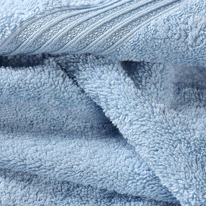 Superior Egyptian Cotton 9-Piece Towel Set, Guest Bath Decor Essentials - Image 6