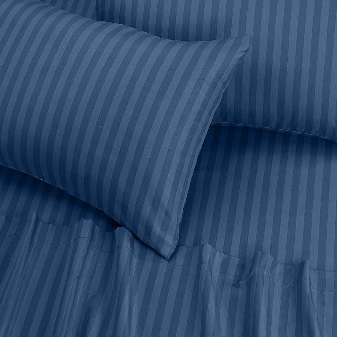 Utopia Bedding Queen Sheet Set, Soft Microfiber 4 Piece Bed Sheets - Image 6