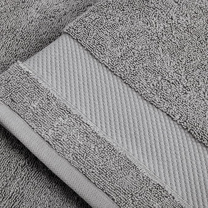 BIOWEAVES 100% Organic Cotton 700 GSM Plush 6-Piece Towel Set GOTS Certified - Image 5
