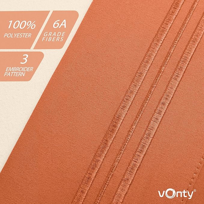 Vonty 2 Pack King Pillow Cases - Image 7