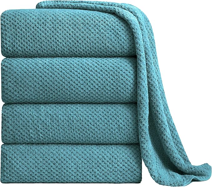 Extra Large Bath Towel Sheet Set 35x70 Inches by Smuge