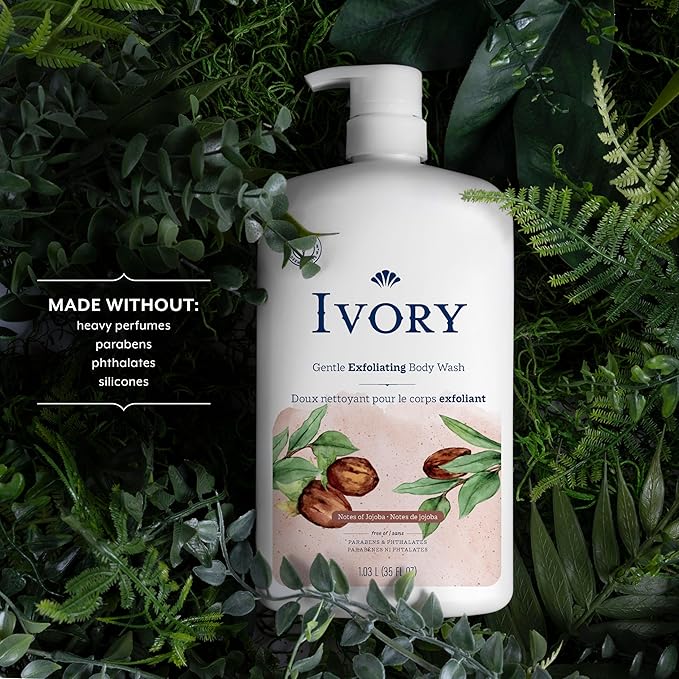 Ivory Body Wash, Designed for the Whole Family, Gentle Formula, Free of Heavy - Image 2