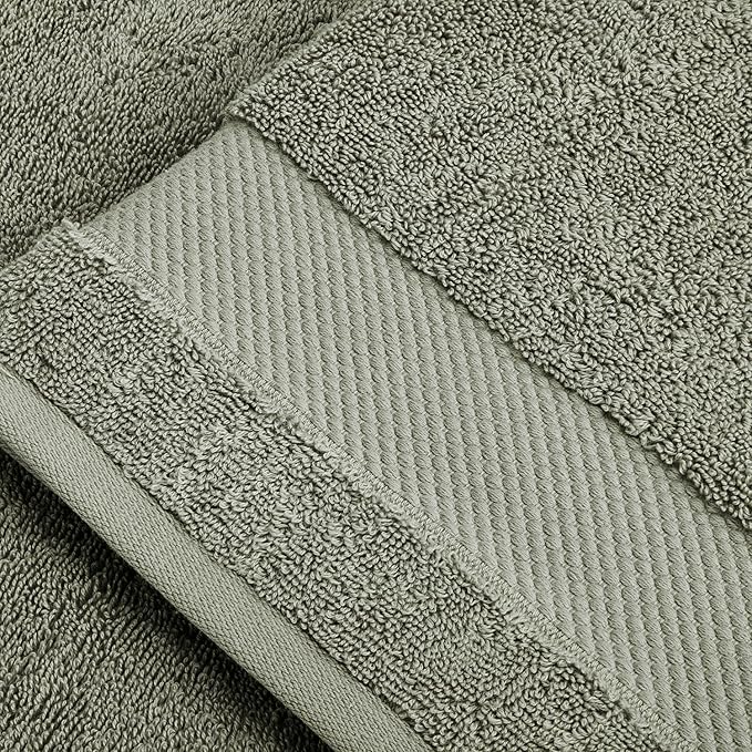 BIOWEAVES 100% Organic Cotton 700 GSM Plush Premium Washcloths 13" x 13" GOTS - Image 4