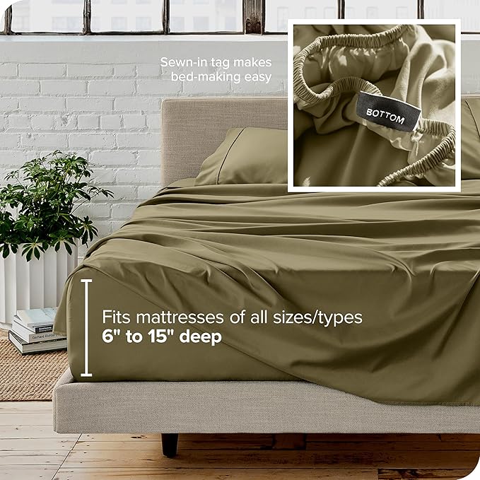 Bare Home Twin XL Sheet Set - Image 5