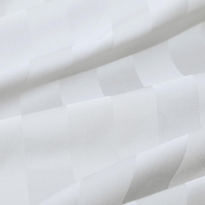 100% Egyptian Cotton Fitted Sheet Twin Size, 600 Thread Count, Single Fitted - Image 9