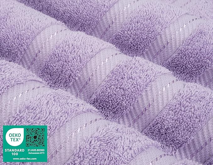 American Soft Linen Luxury 4 Piece Bath Towel Set, 600 GSM 100% Cotton Turkish - Image 3