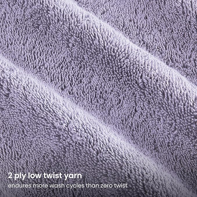 BIOWEAVES 100% Organic Cotton 700 GSM Plush Premium Washcloths 13" x 13" GOTS - Image 3