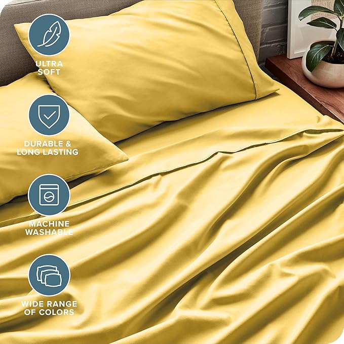 Bare Home Twin XL Sheet Set - Image 4