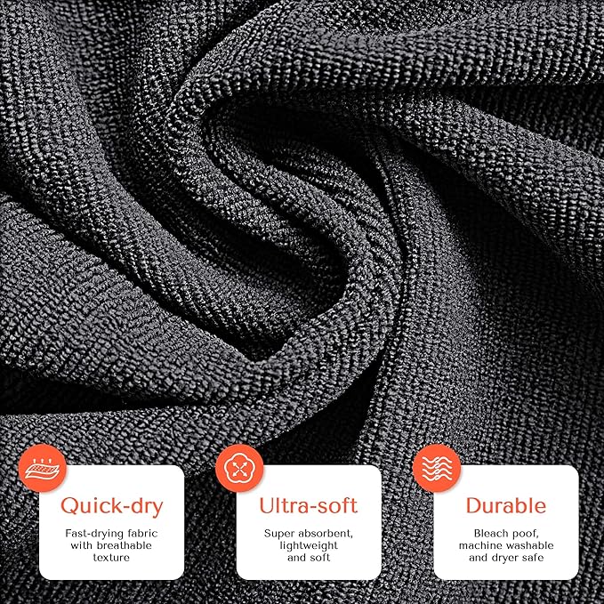 TASALON Microfiber Hair Towel for Salon - Image 4