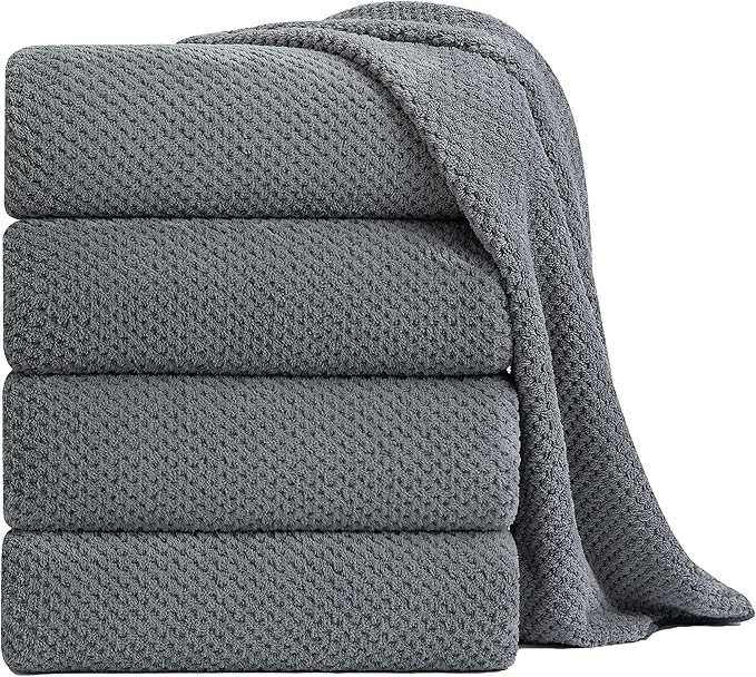 Extra Large Bath Towel Sheet Set 35x70 Inches by Smuge