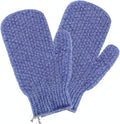 Evridwear Shower Exfoliating Mitts, Deep Cleanse Bathing Scrub Gloves Self Tan by Evridwear