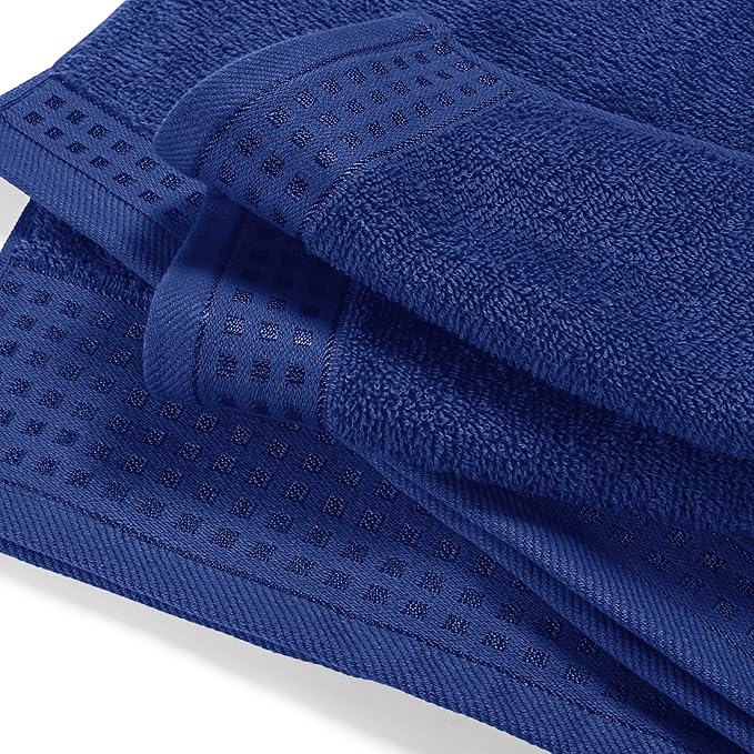 GLAMBURG 100% Cotton Oversized 2 Pack Bath Sheets 35x70, Ultra Soft Highly - Image 2