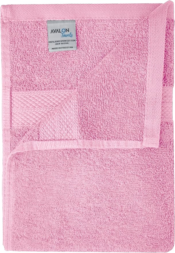 Avalon Towels Bath Towels for Bathroom 100% Cotton Pink Bathroom Towels Pack of - Image 6