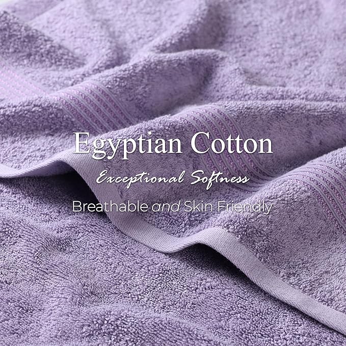 Superior Egyptian Cotton 4-Piece Bath Towel Set - Image 7
